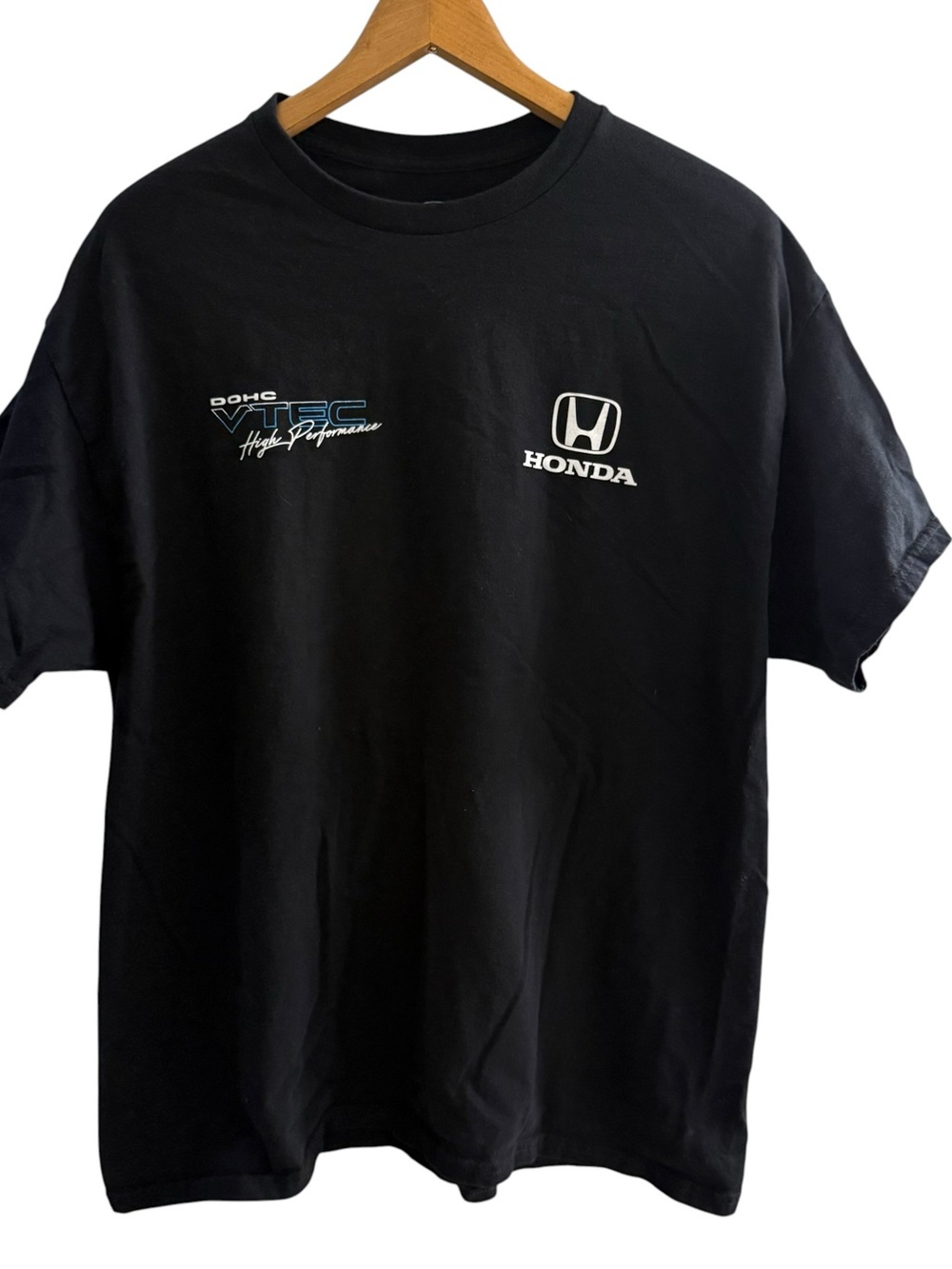 Honda NSX Acura DOHC VTEC High Performance Black T-Shirt Men Size XL